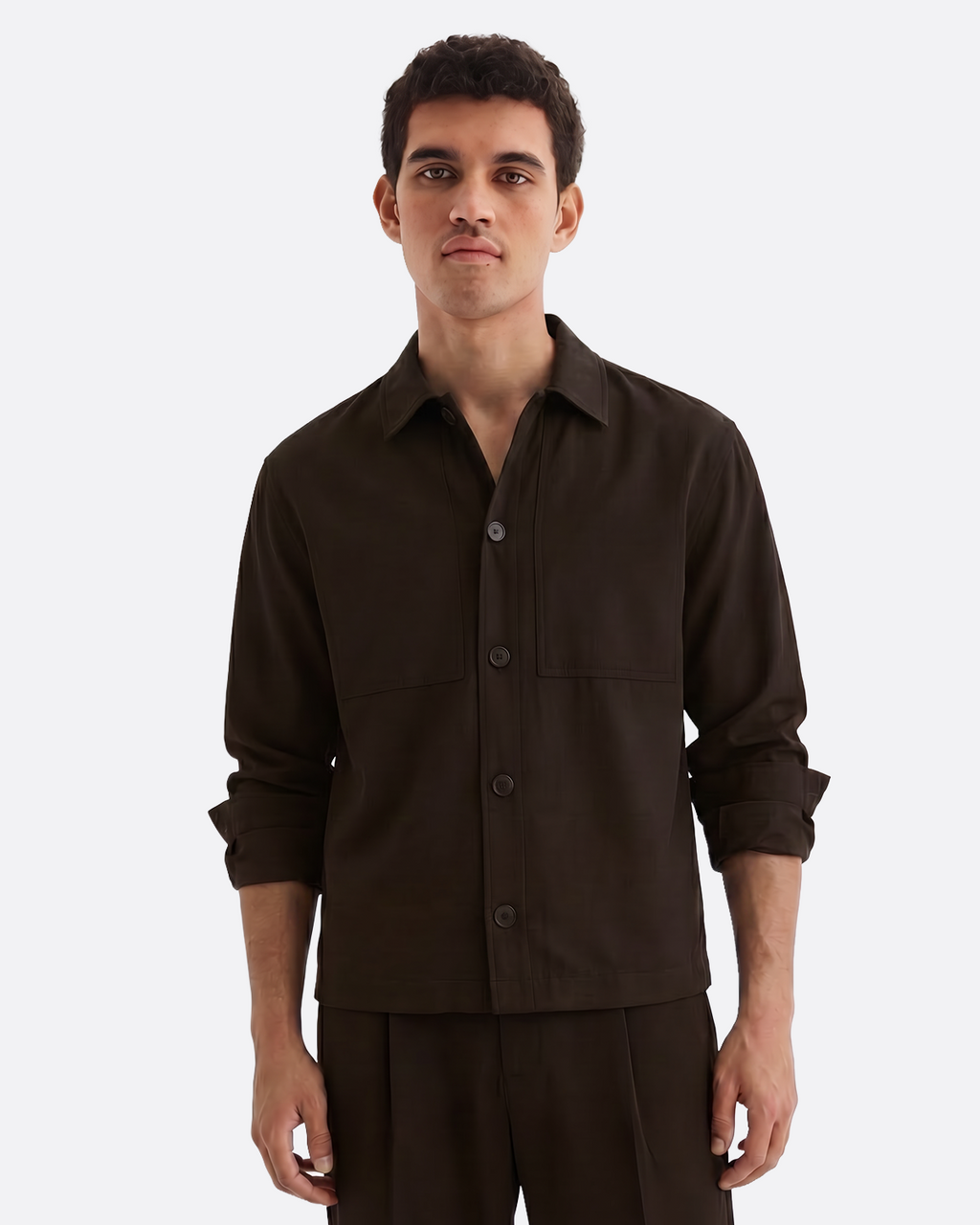 SOFT SHIRT - BROWN