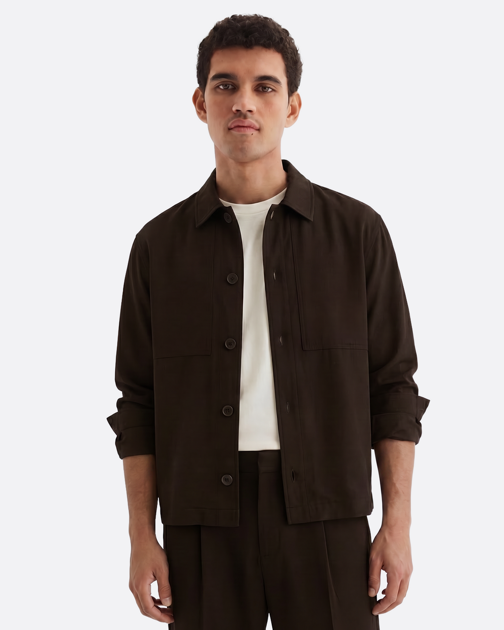 SOFT SHIRT - BROWN