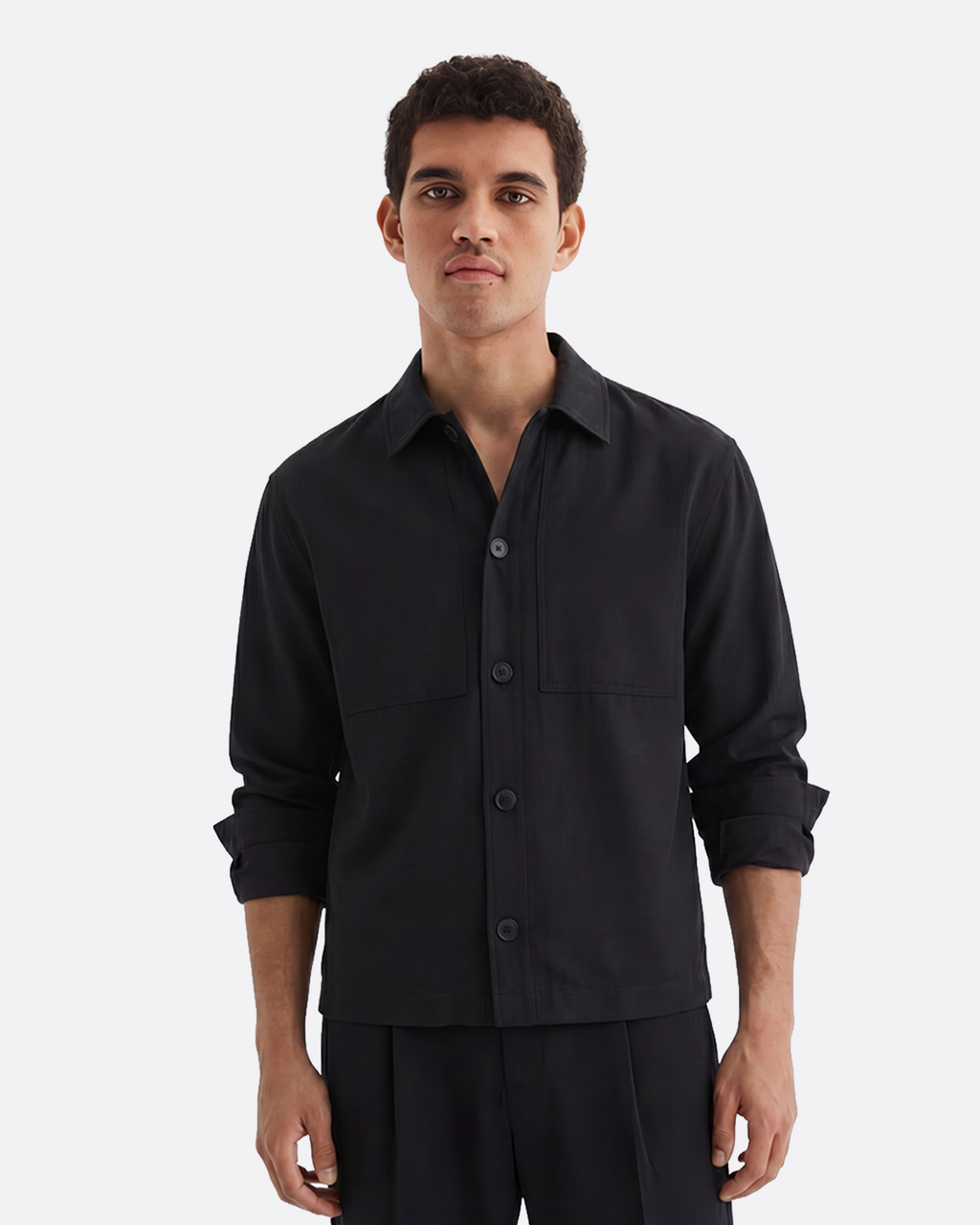 SOFT SHIRT -  BLACK