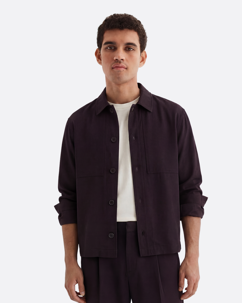 SOFT SHIRT - BURGUNDY
