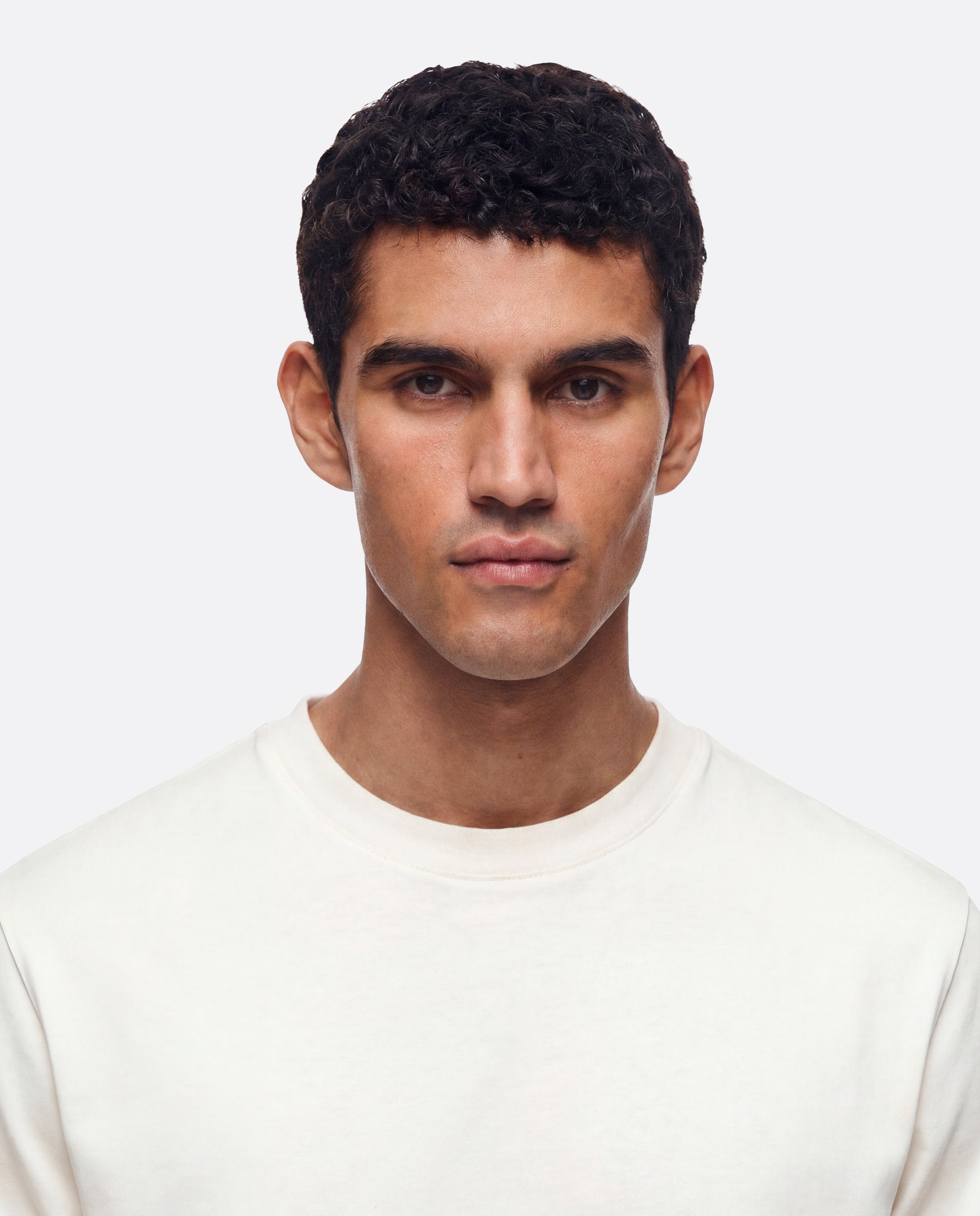 FITTED CROP T-SHIRT - WHITE