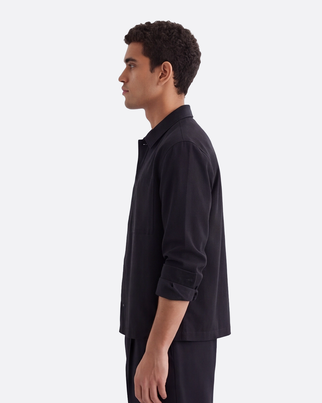 SOFT SHIRT -  BLACK