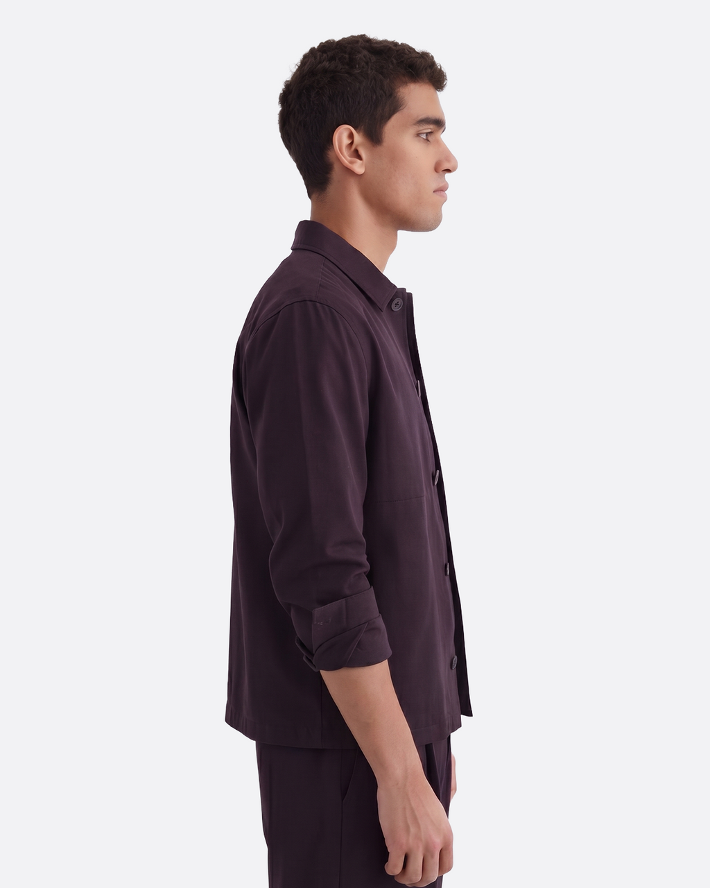 SOFT SHIRT - BURGUNDY
