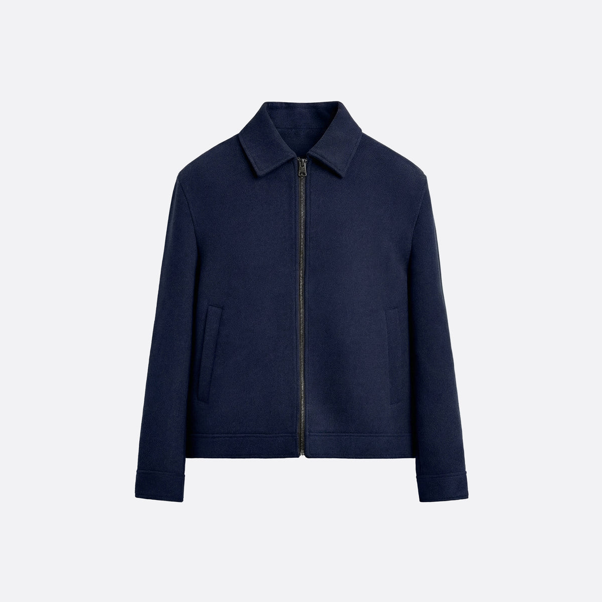 WOOL JACKET - NAVY