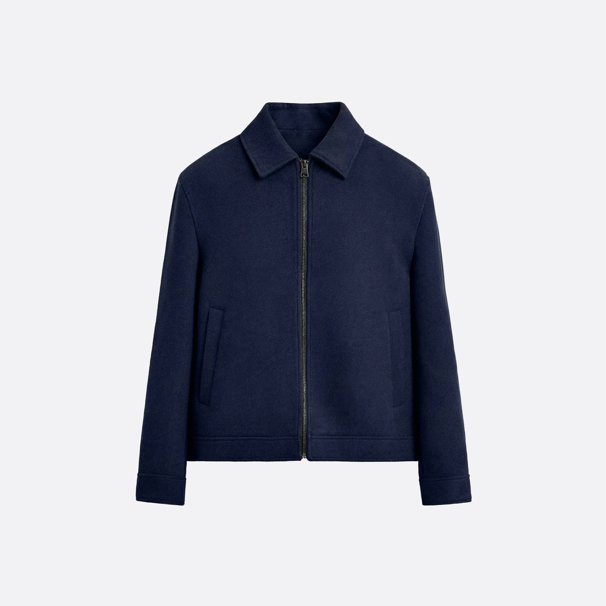 WOOL JACKET - NAVY