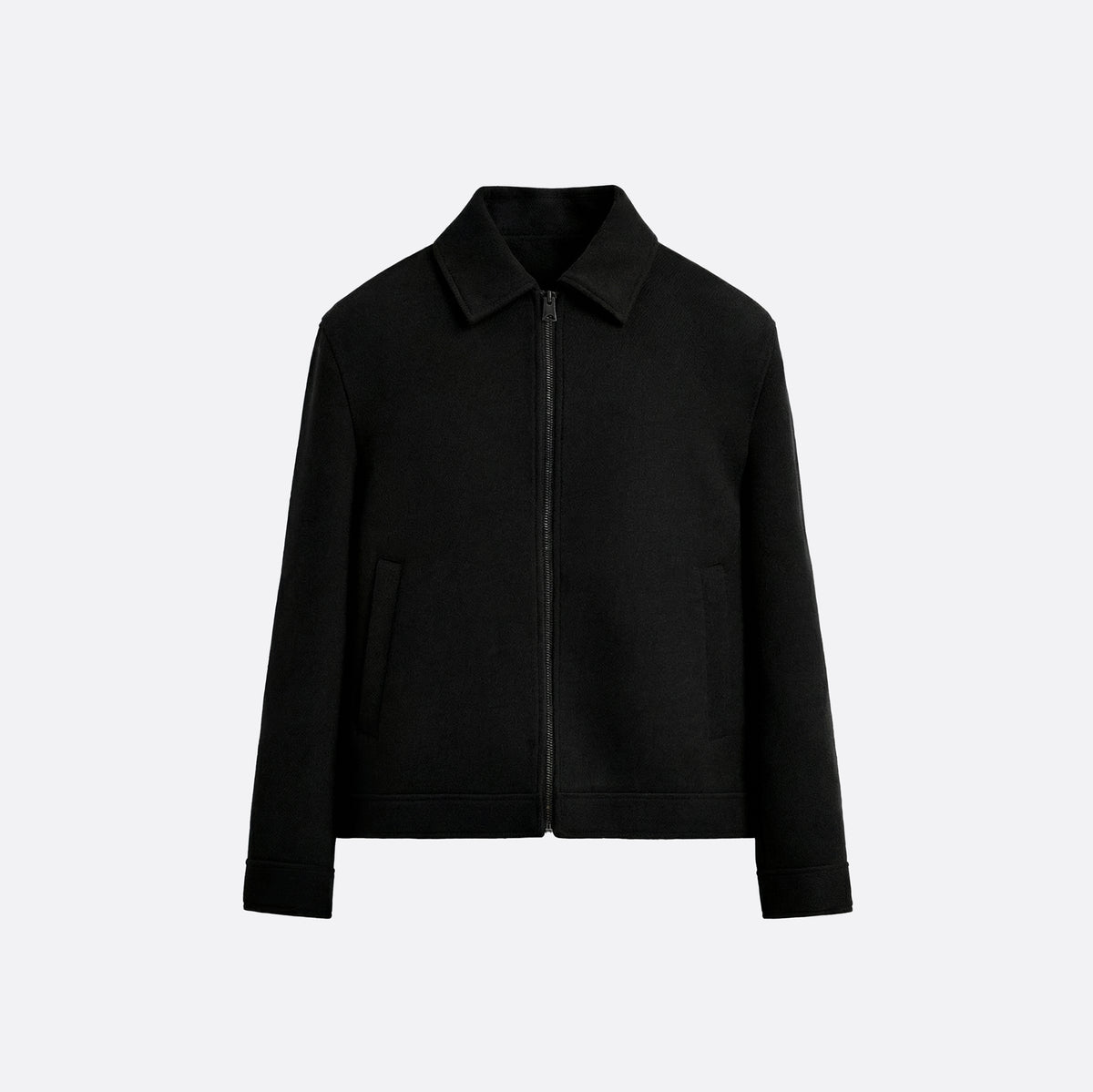 WOOL JACKET - BLACK