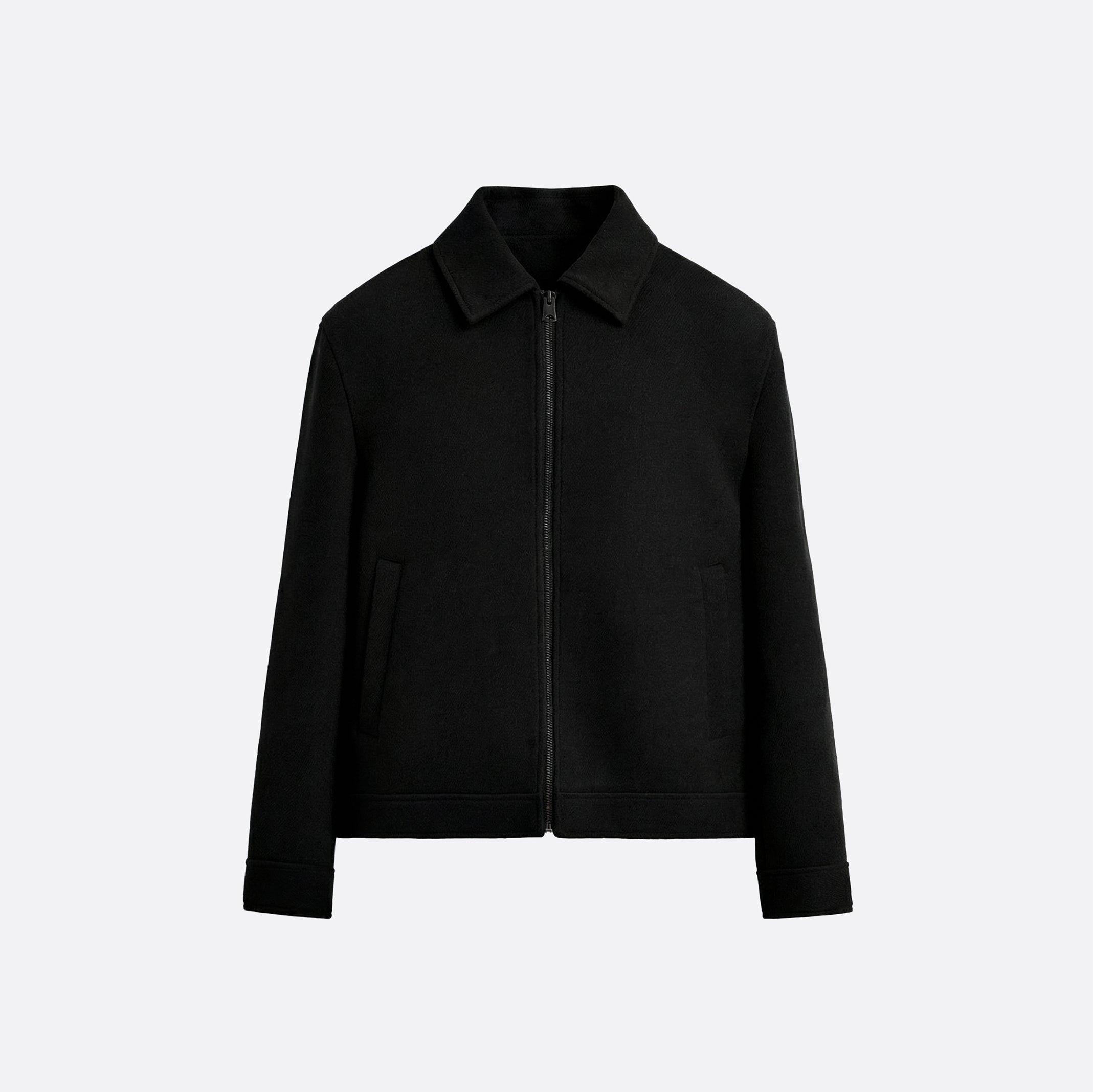 WOOL JACKET - BLACK