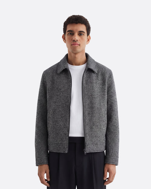 CROP JACQUARD JACKET