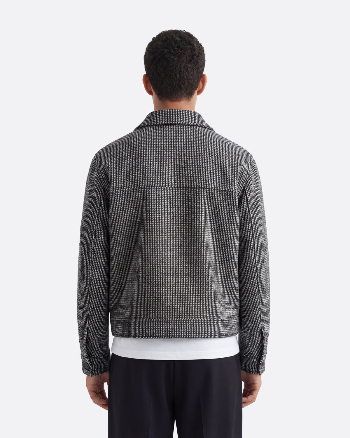 CROP JACQUARD JACKET