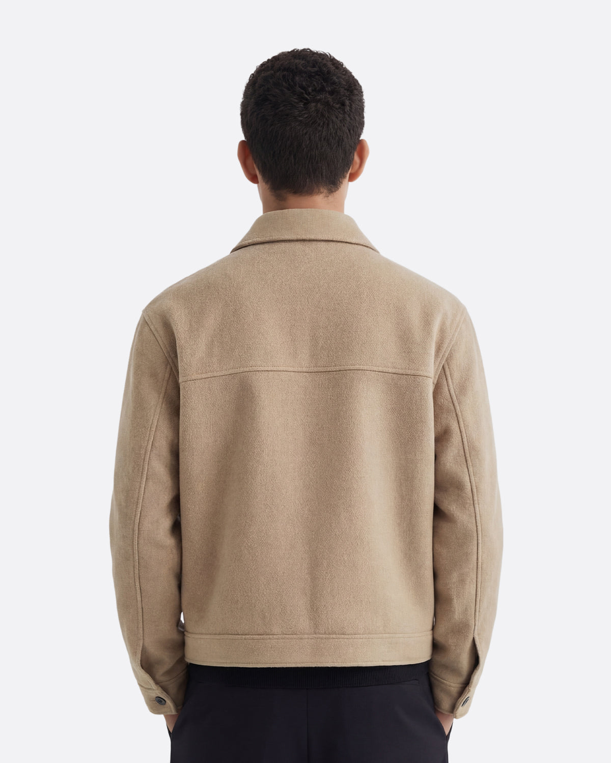 WOOL JACKET - BEIGE