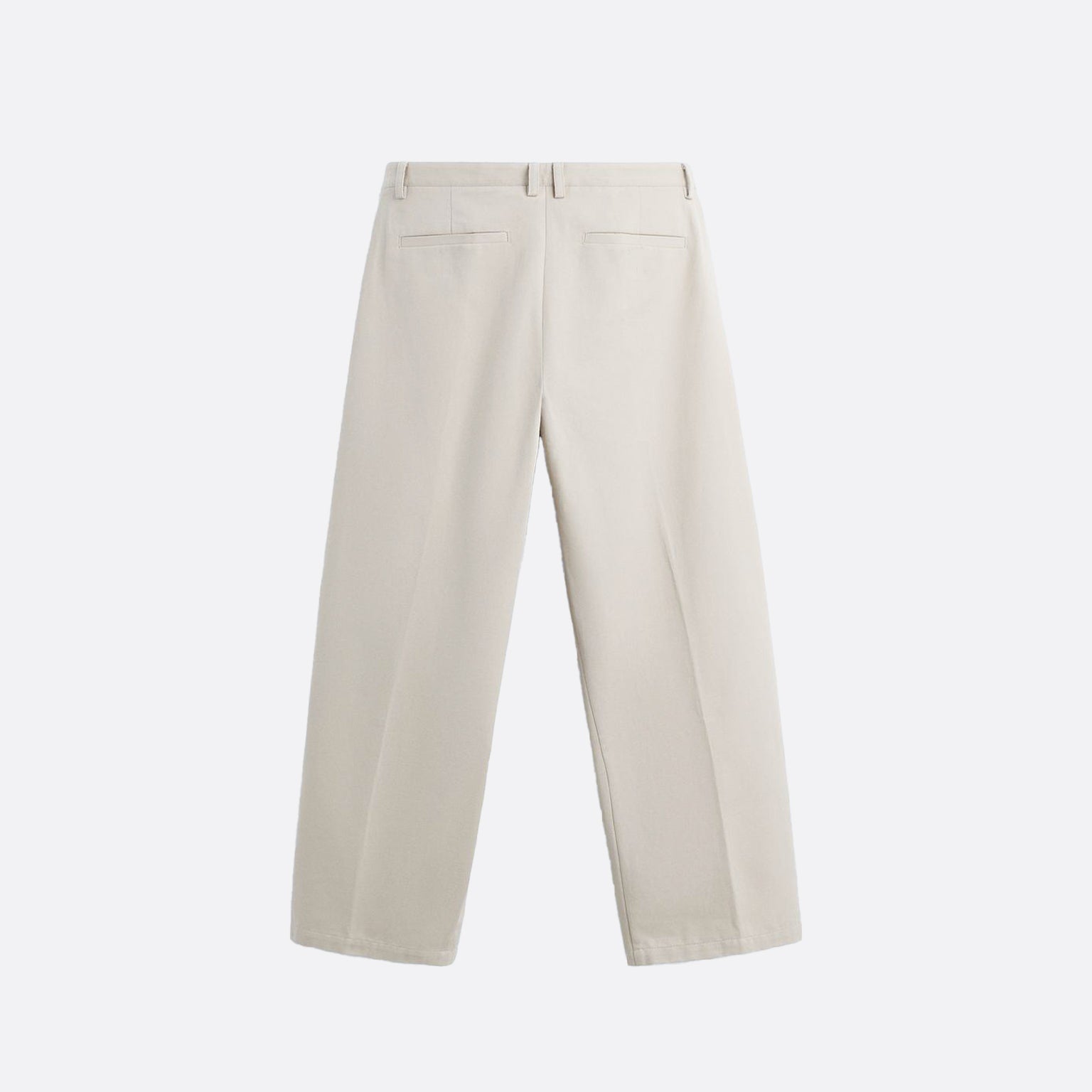 BEIGE PLEATED TROUSER