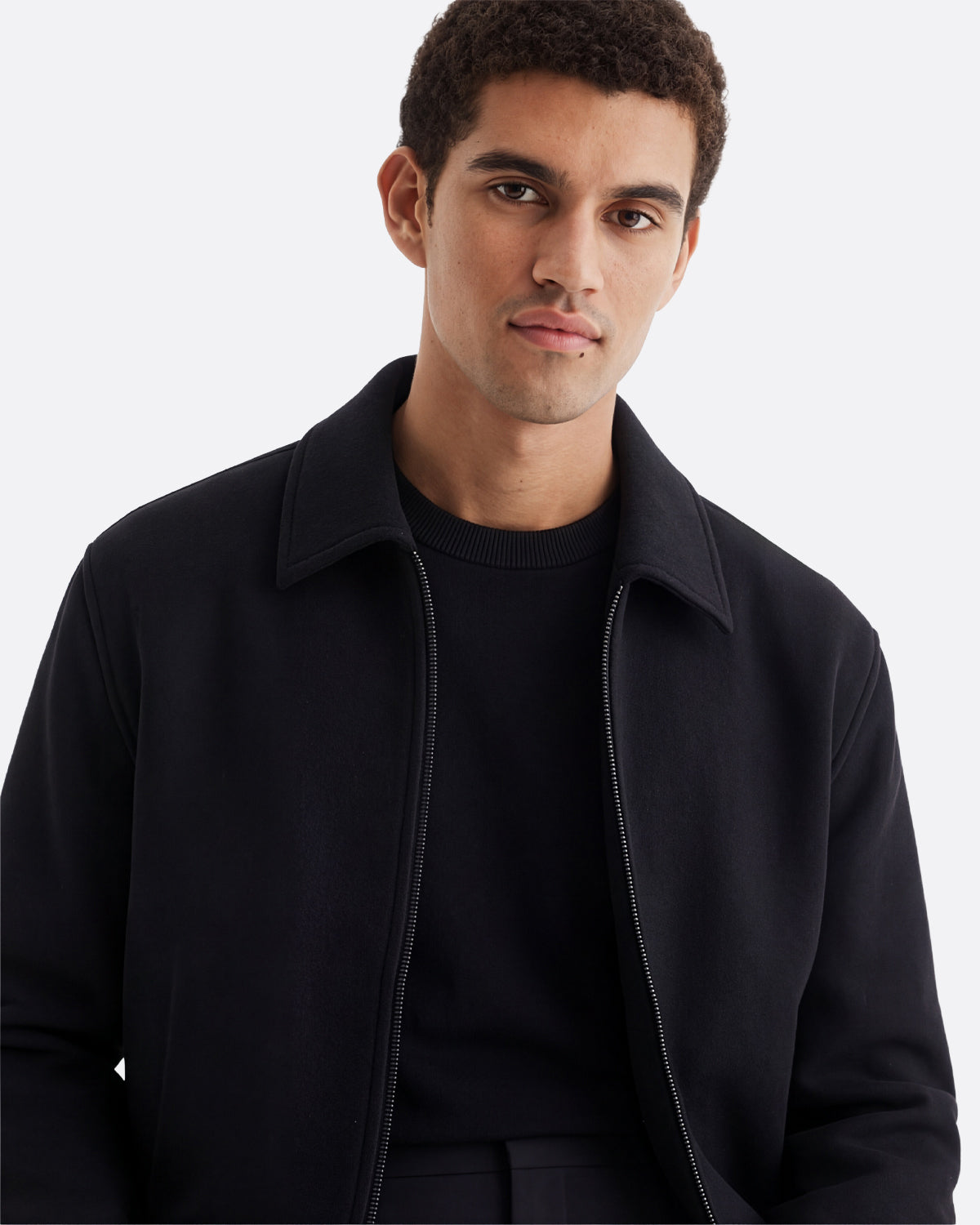 WOOL JACKET - BLACK