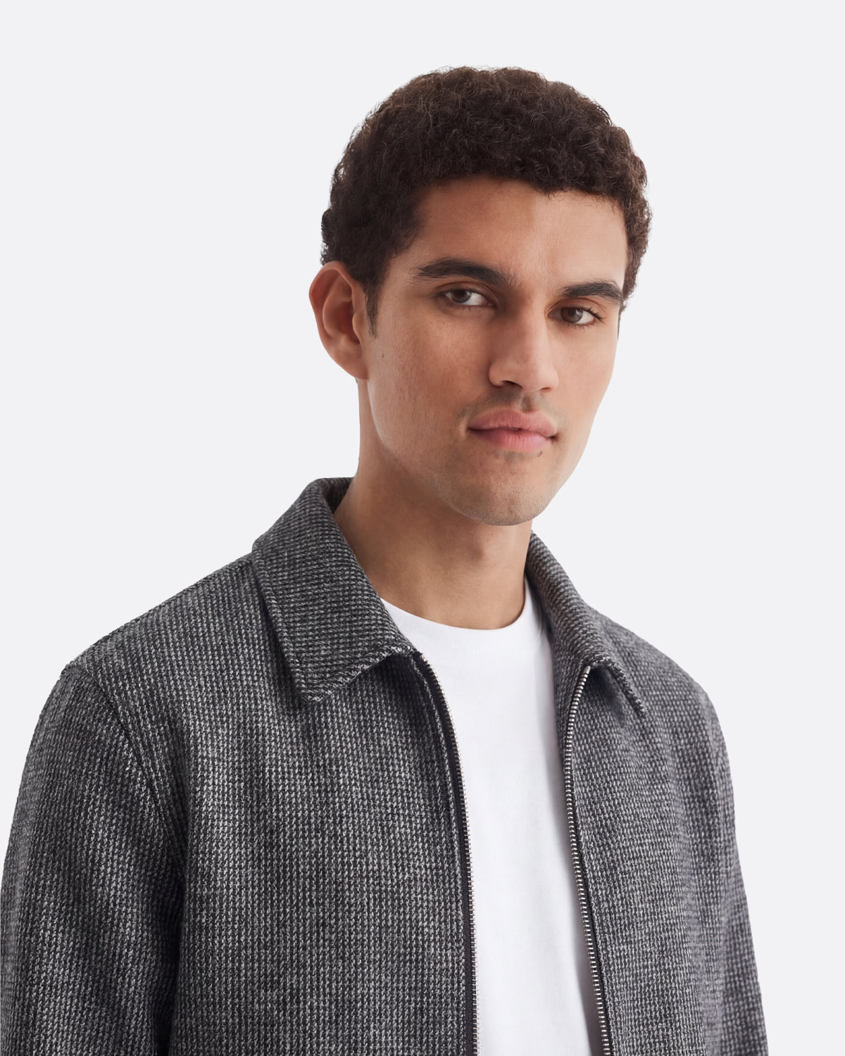 CROP JACQUARD JACKET