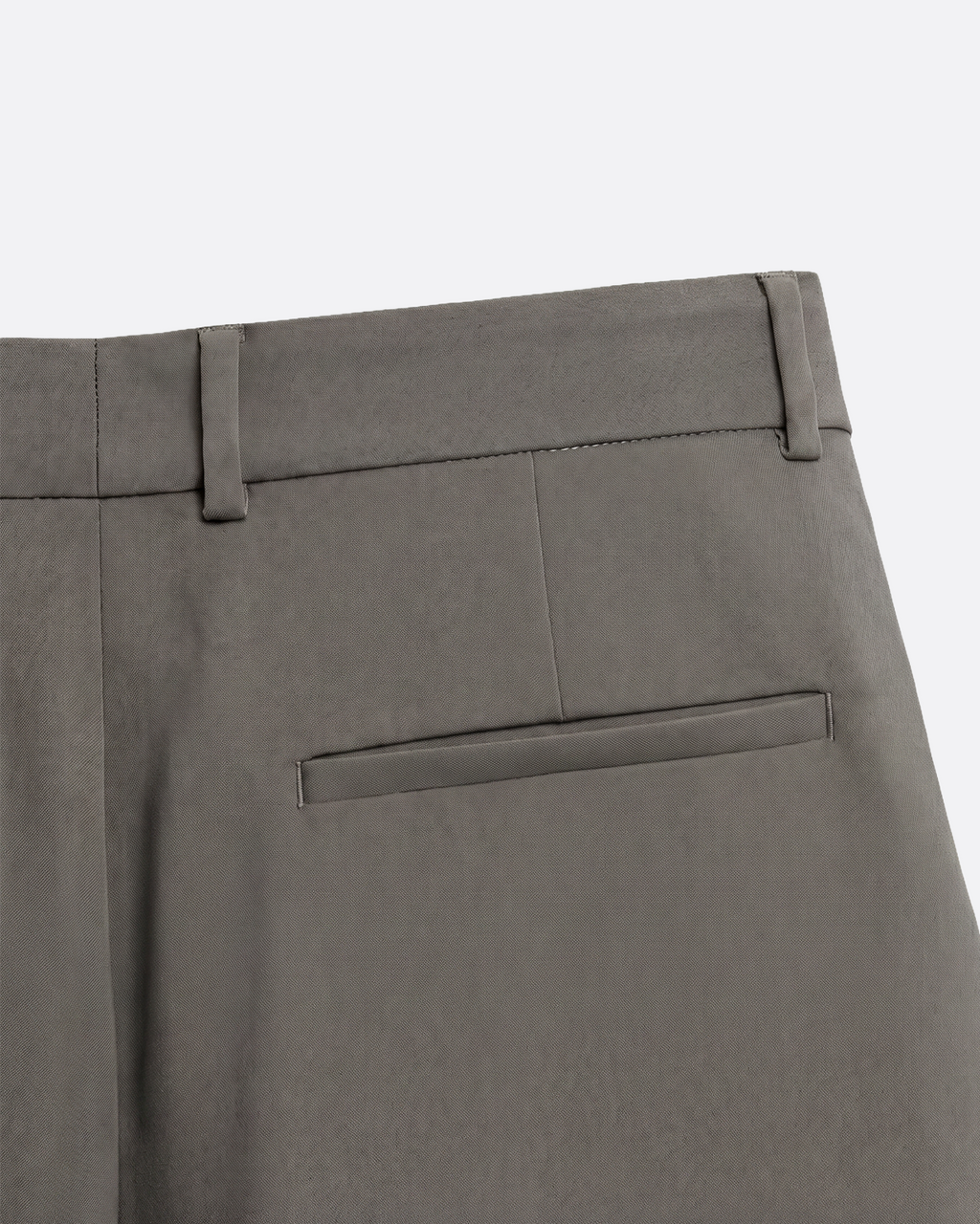 WIDE PLEATED PANTS - GRAY