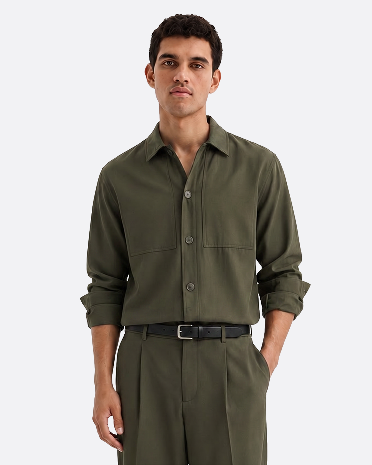 SOFT SHIRT - OLIVE
