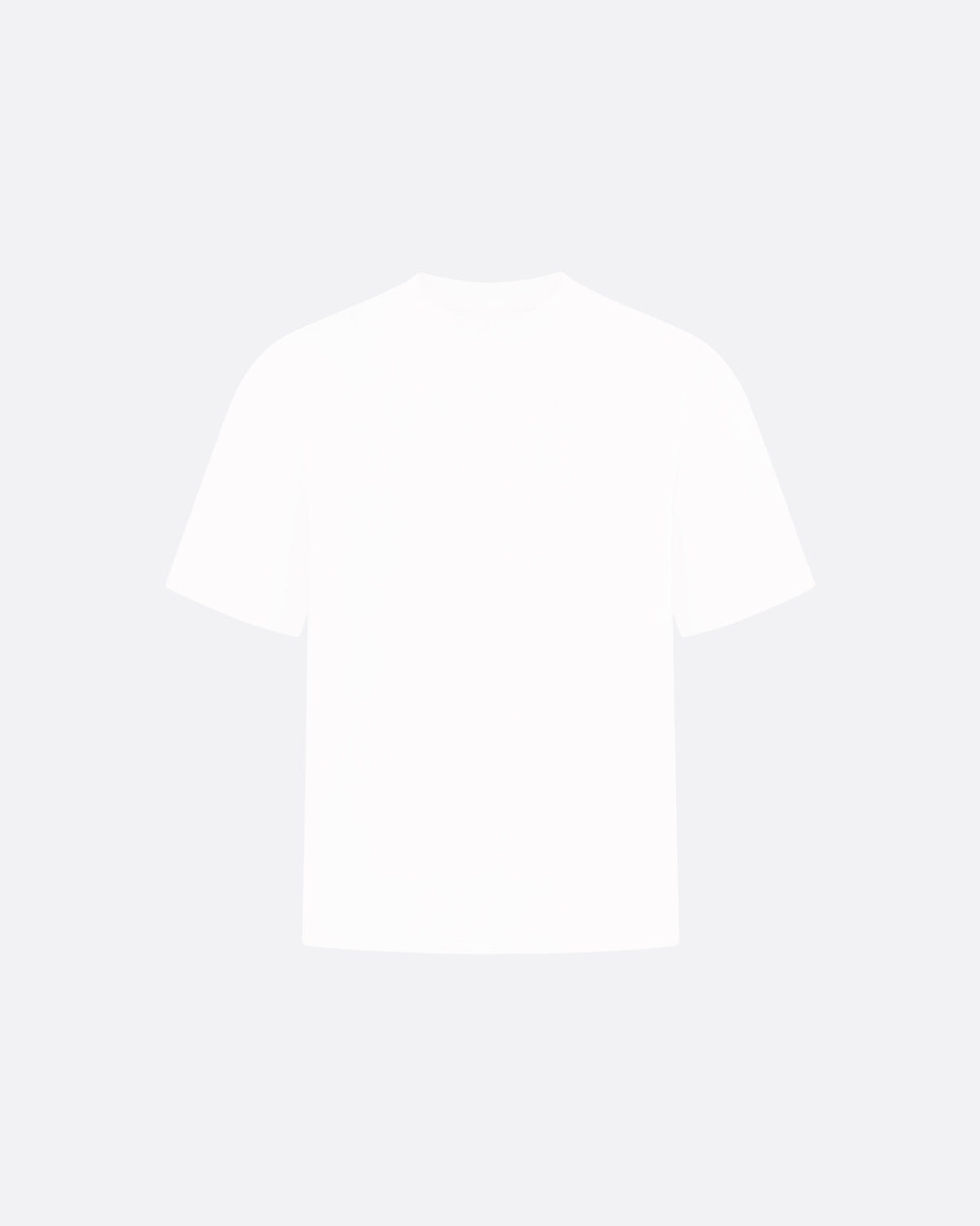 FITTED CROP T-SHIRT - WHITE