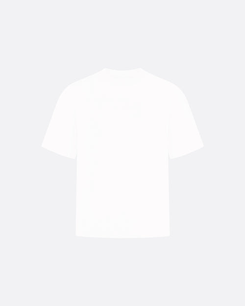 FITTED CROP T-SHIRT - WHITE